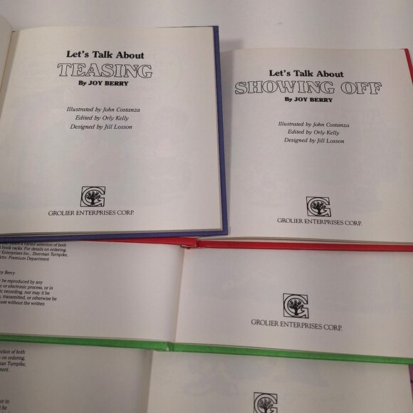 Help Me Be Good & Lets Talk About 10 Books Joy Berry Lot Grolier Some Vintage - Picture 13 of 16